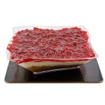 Cheesecake με φράουλα οικογενειακό σε μπολ